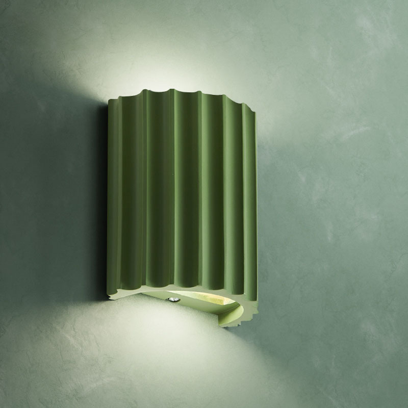 Modern Wall Lamp LED Macaron R - Home Decor Wall Molding ulasan dan harga
