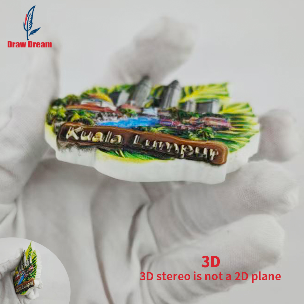 1Pc Kuala Lumpur Creative 3D E - Home Decor Kuala Lumpur ulasan dan harga