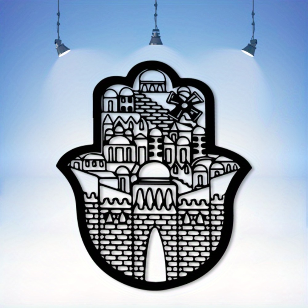 CIFBUY Iron Wall Art Islamic A - Home Decor Rustic ulasan dan harga