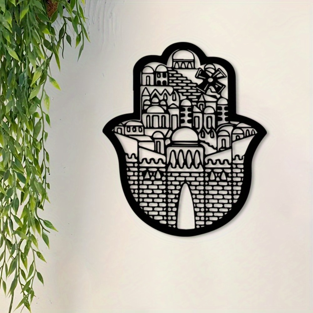 CIFBUY Iron Wall Art Islamic A - Home Decor Rustic ulasan dan harga