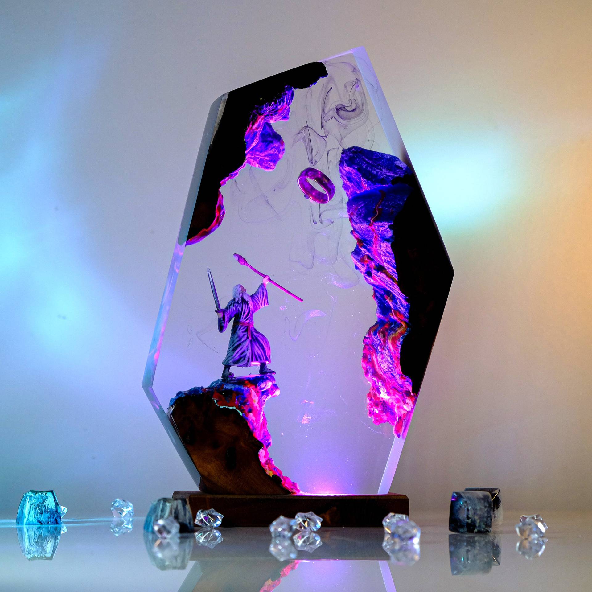 Movie Scence Figure Table Resi - Home Decor Com ulasan dan harga
