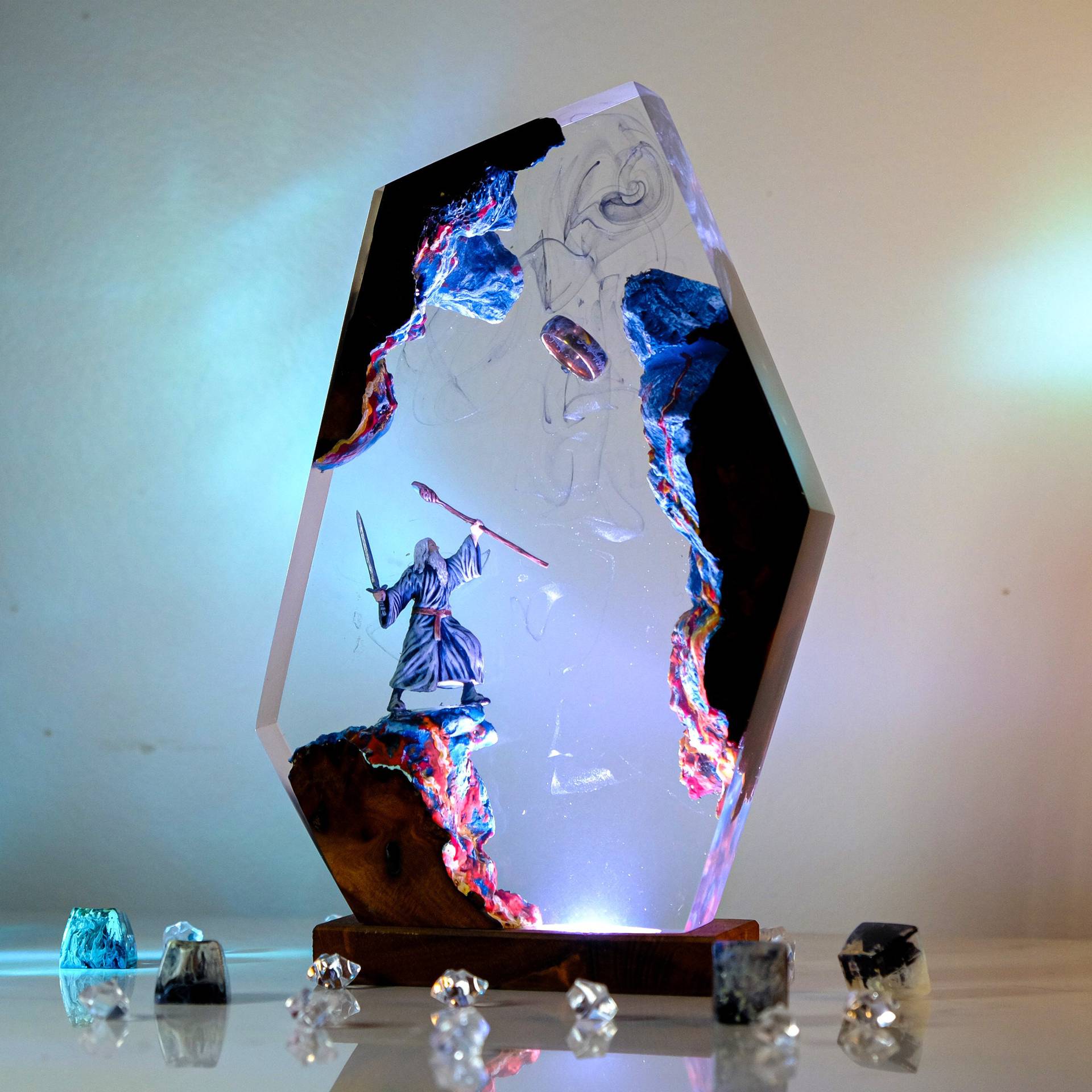 Movie Scence Figure Table Resi - Home Decor Com ulasan dan harga