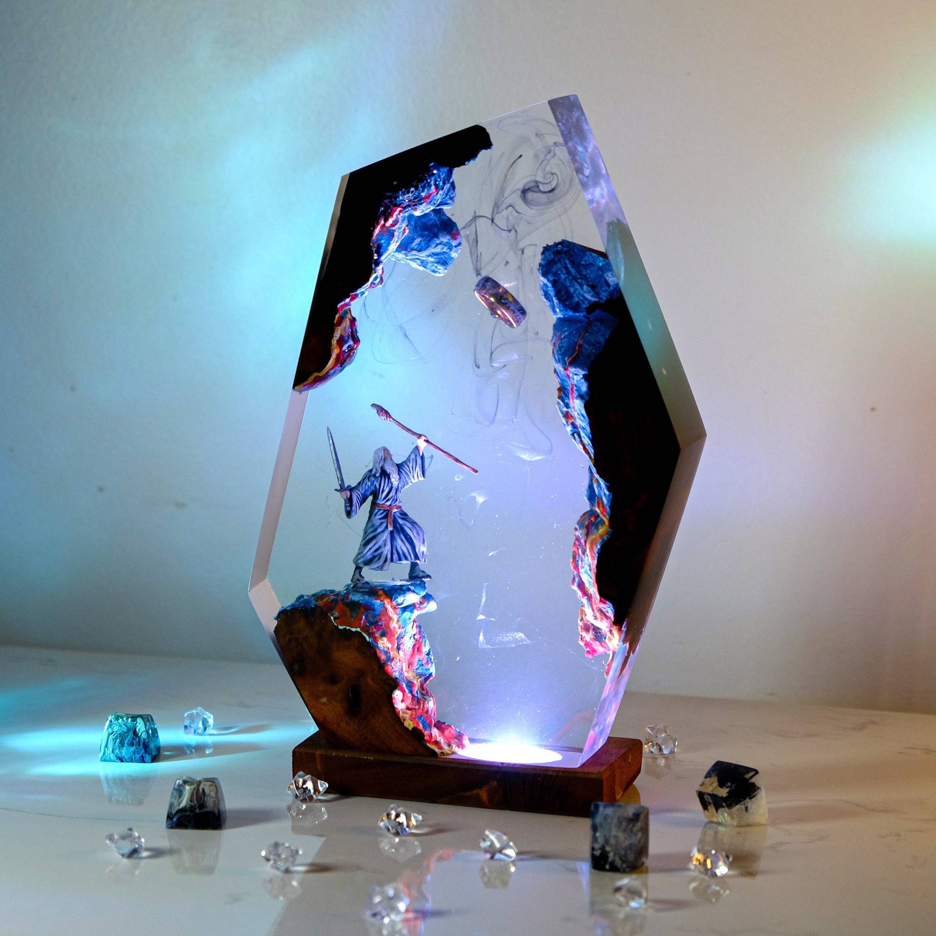 Movie Scence Figure Table Resi - Home Decor Com ulasan dan harga