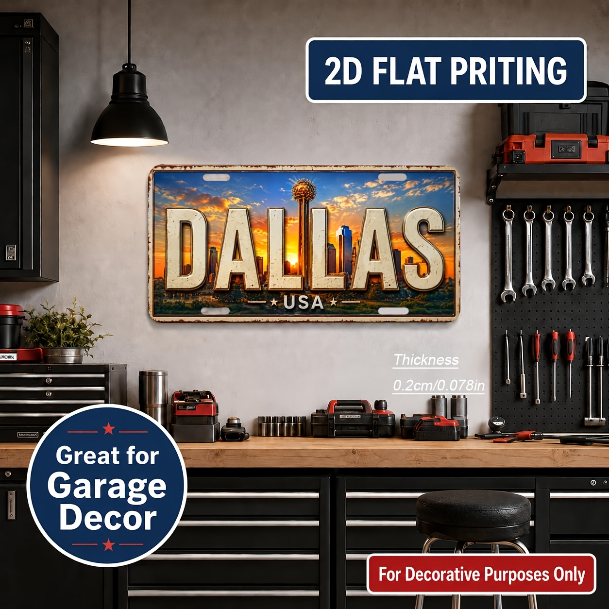 2D Flat, [2D Flat] 2D Flat, 1p - Home Decor Dallas ulasan dan harga