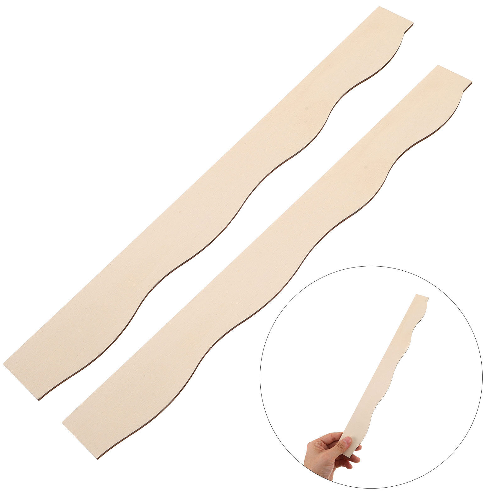 12Pcs Unfinished Decorative Wo - Home Decor Wall Molding ulasan dan harga