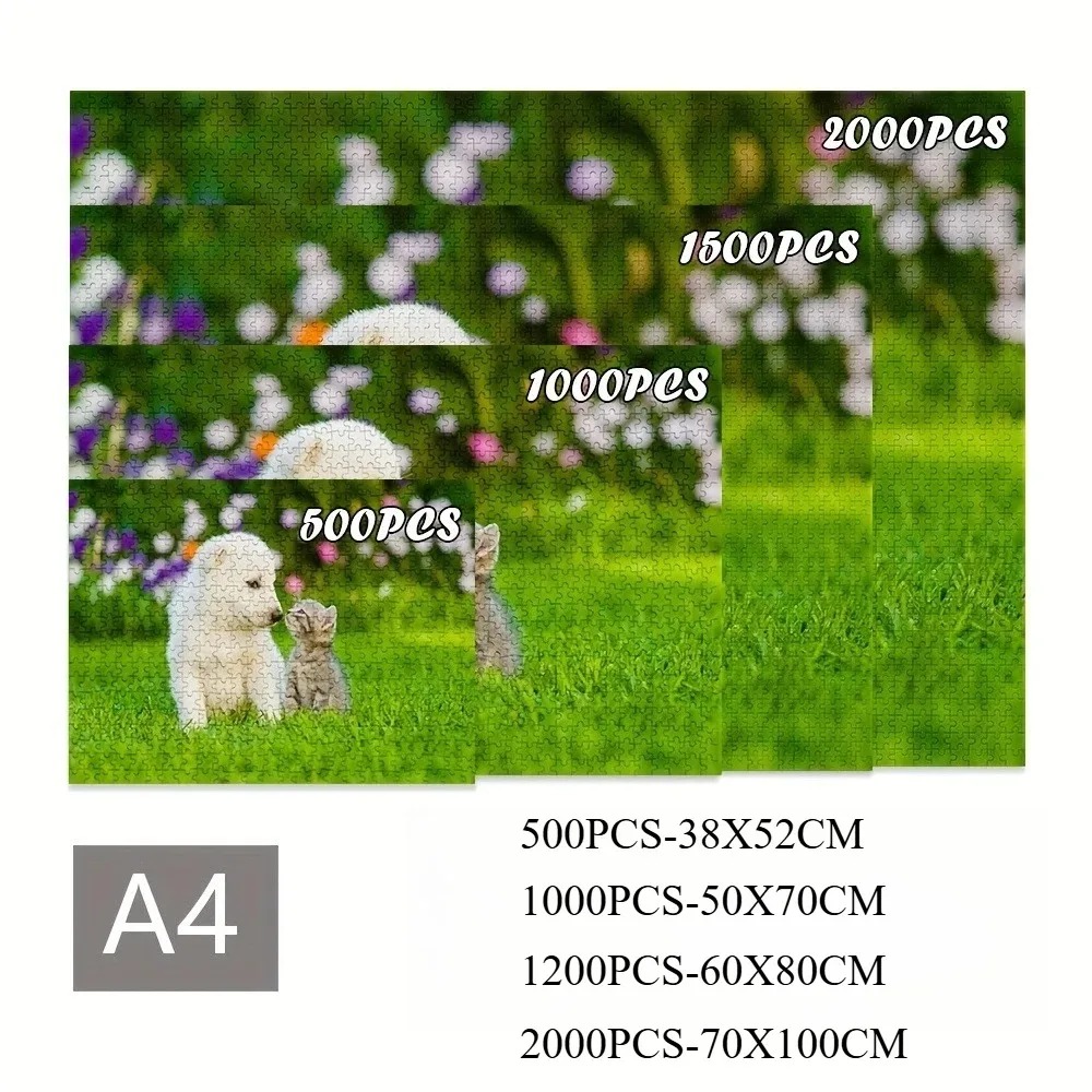 500/1000/1200/2000PCS Puzzle T - Home Decor Under 500 ulasan dan harga