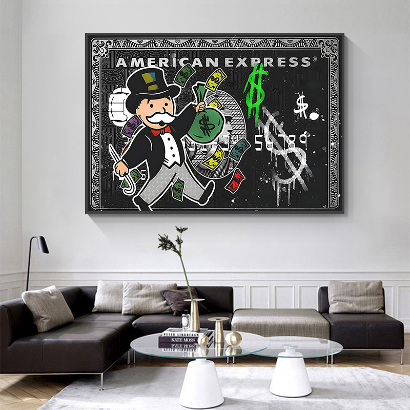1pc frameless,Alec Monopoly Ex - Home Decor Express ulasan dan harga