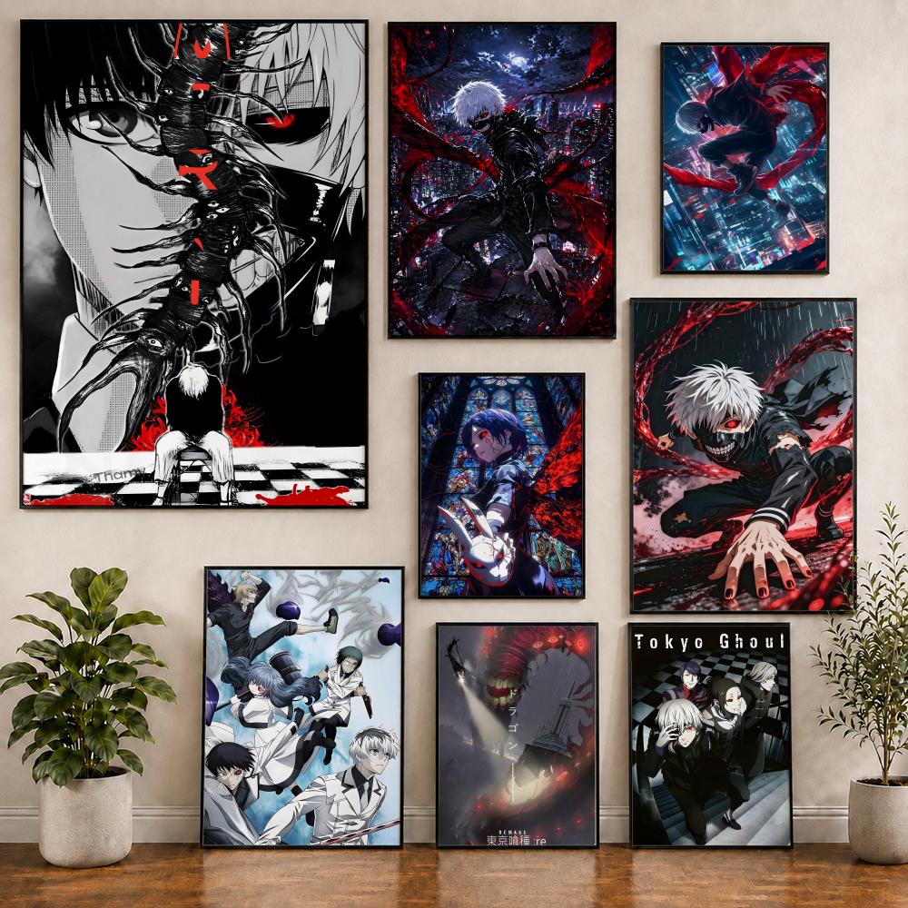 Anime Tokyo Ghoul Ken Kaneki P - Home Decor Tokyo ulasan dan harga