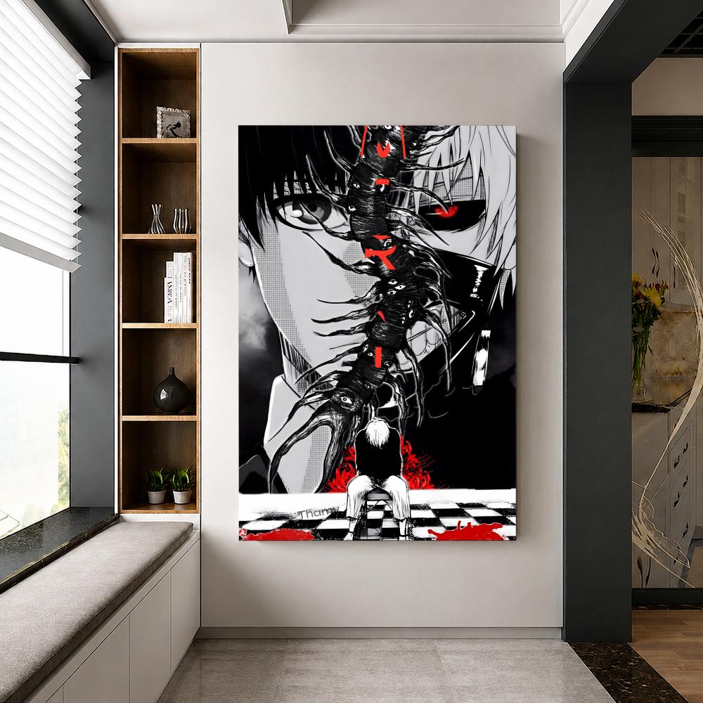 Anime Tokyo Ghoul Ken Kaneki P - Home Decor Tokyo ulasan dan harga