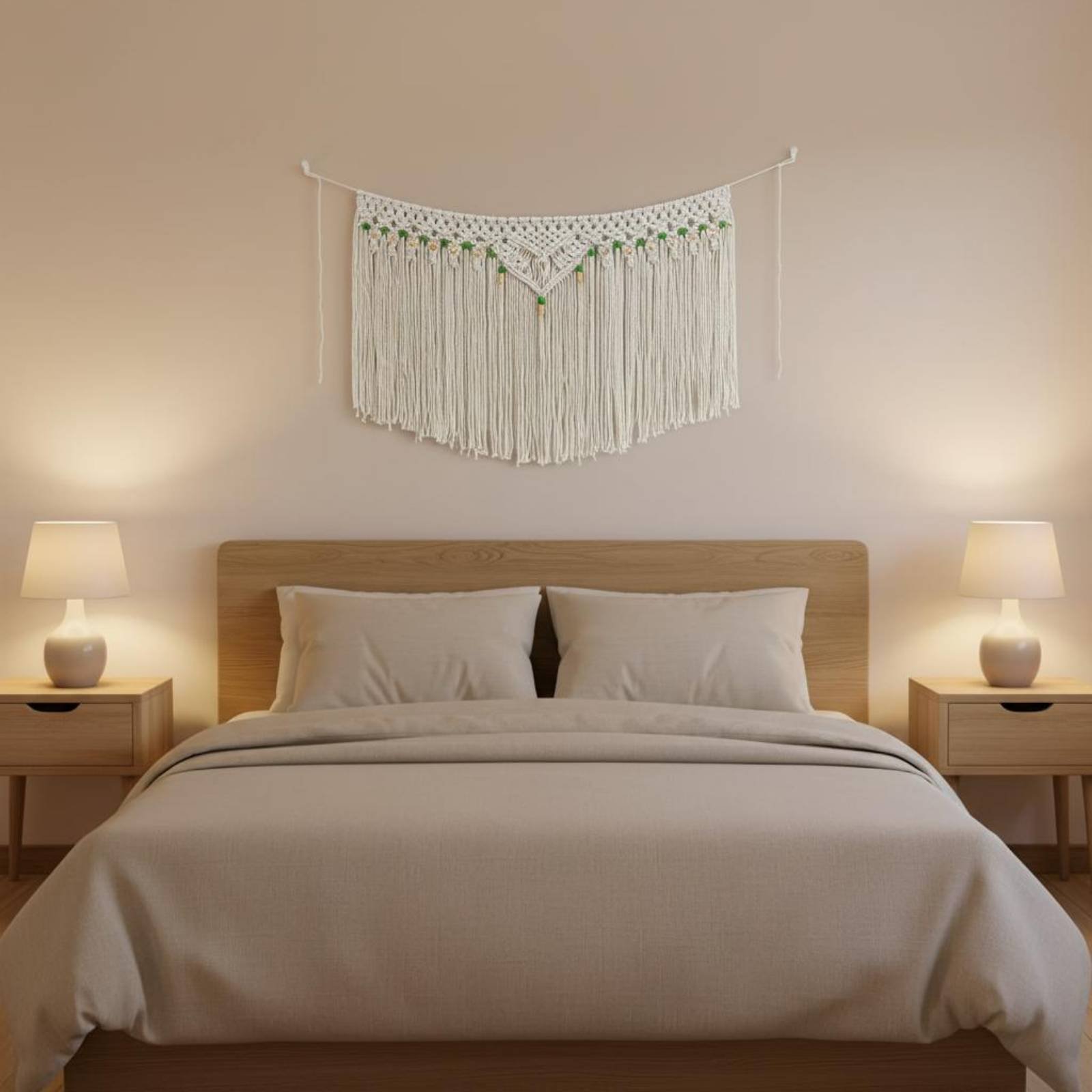 Tassel Wall Hanging Decorative - Macrame Wall Hanging ulasan dan harga