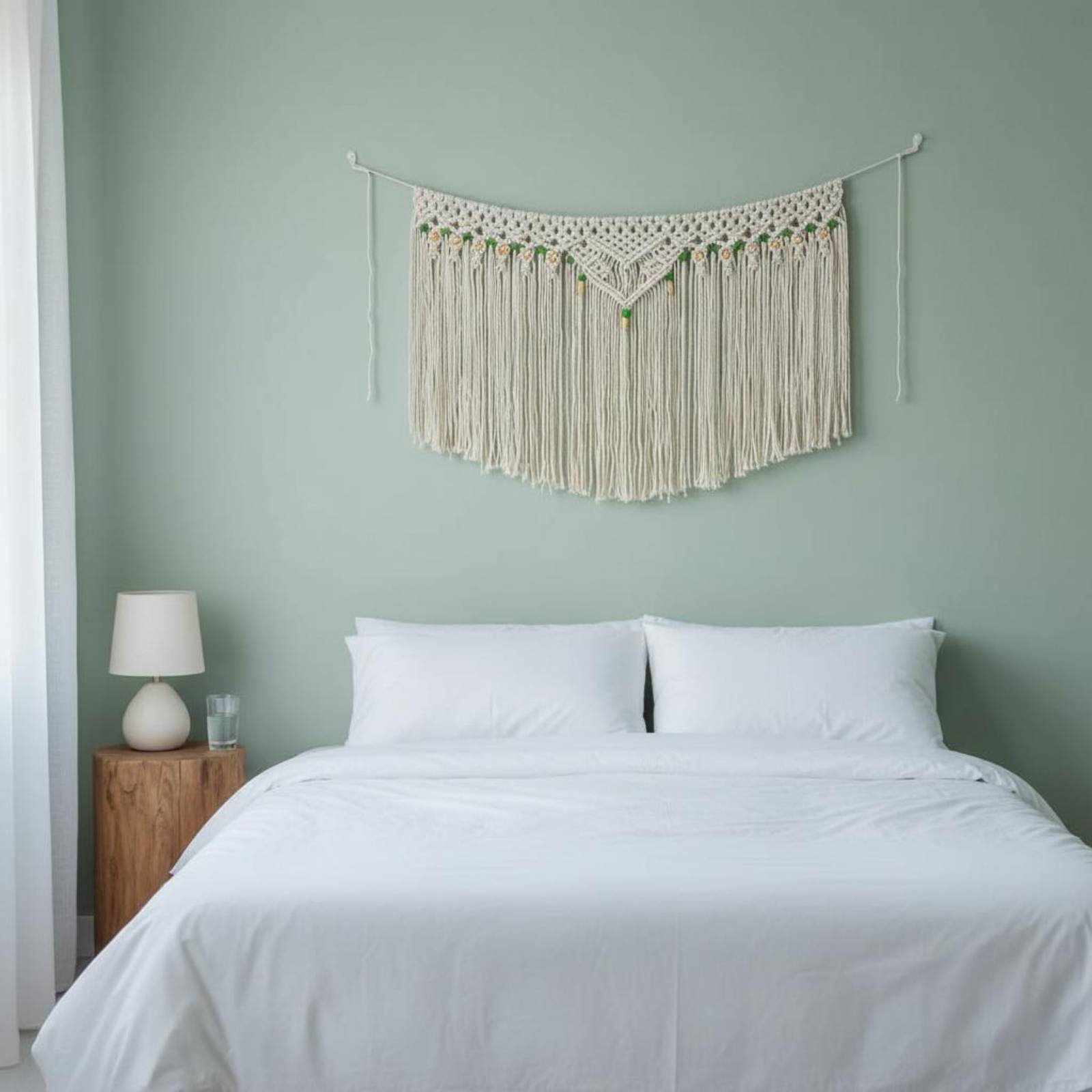 Tassel Wall Hanging Decorative - Macrame Wall Hanging ulasan dan harga