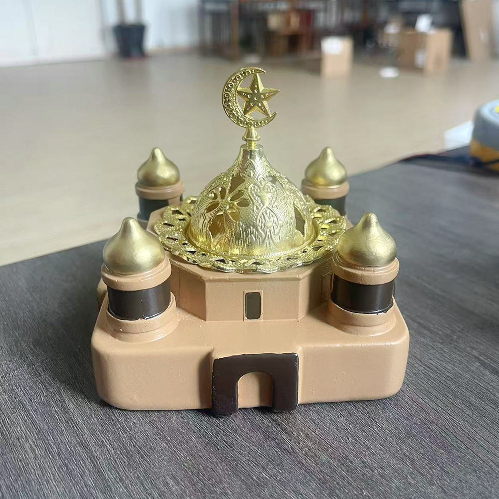 Resin Islamic Mosque - Incense - Home Decor Ramadan ulasan dan harga