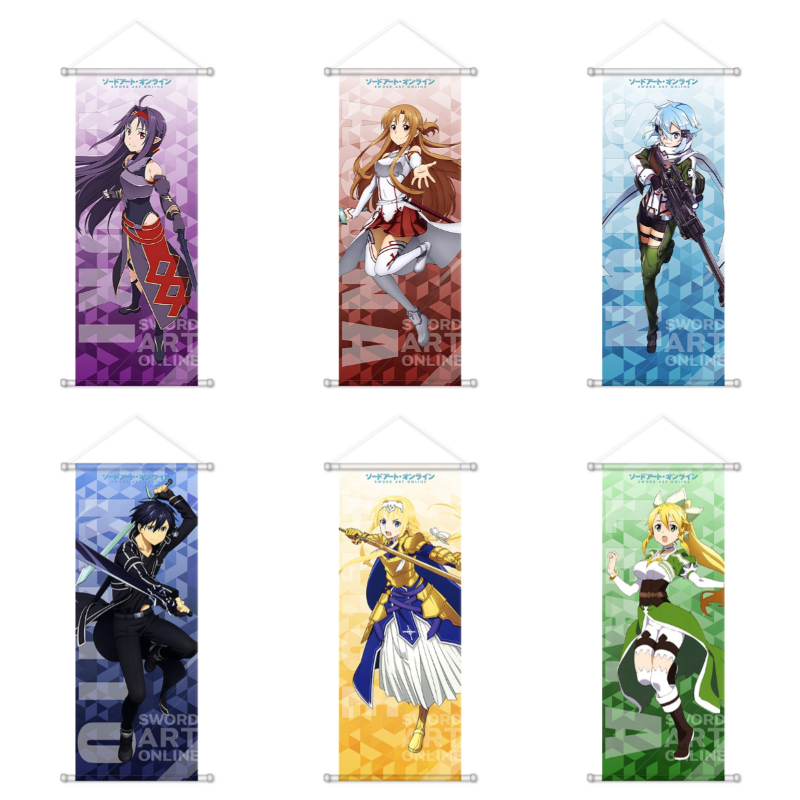 Sword Art Online Anime Periphe - Home Decor Rustic ulasan dan harga