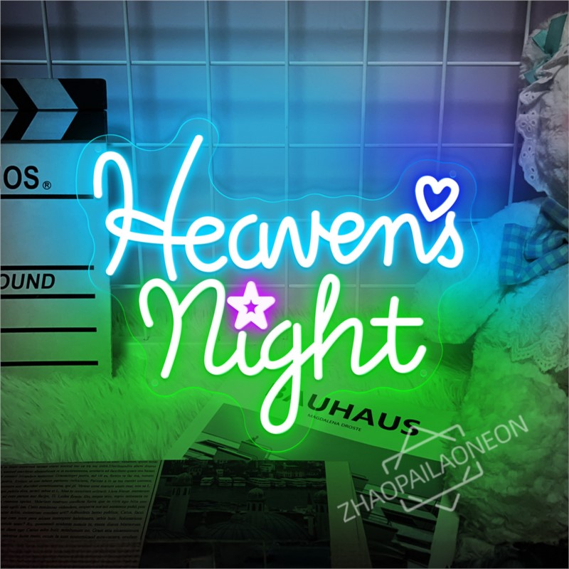 Heavens Night Neon Signs Game  - Home Decor Nearby ulasan dan harga