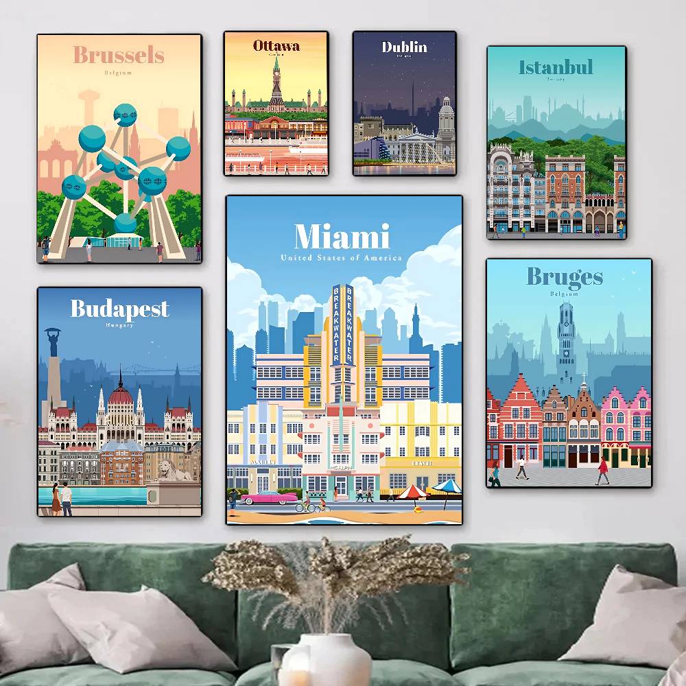 Tokyo Ottawa Prague Sydney Cit - Home Decor Tokyo ulasan dan harga