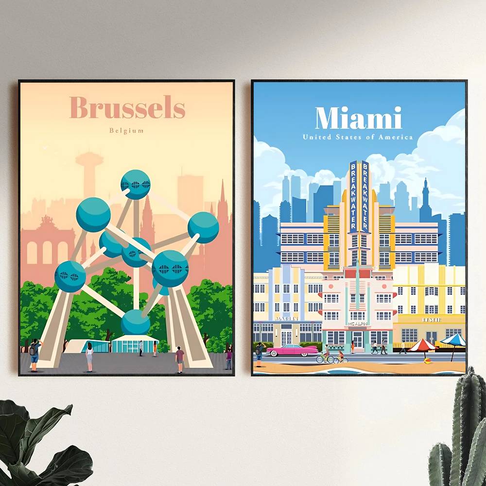 Tokyo Ottawa Prague Sydney Cit - Home Decor Tokyo ulasan dan harga