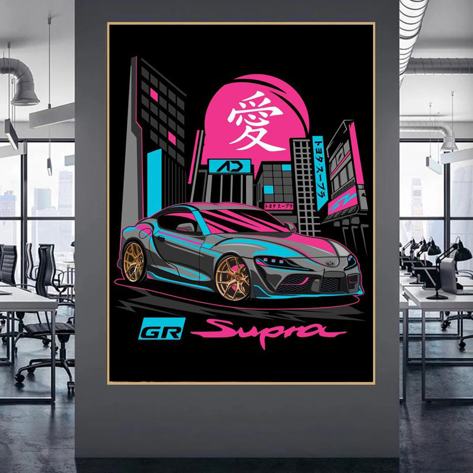 Diamond Painting Tokyo Street  - Home Decor Tokyo ulasan dan harga