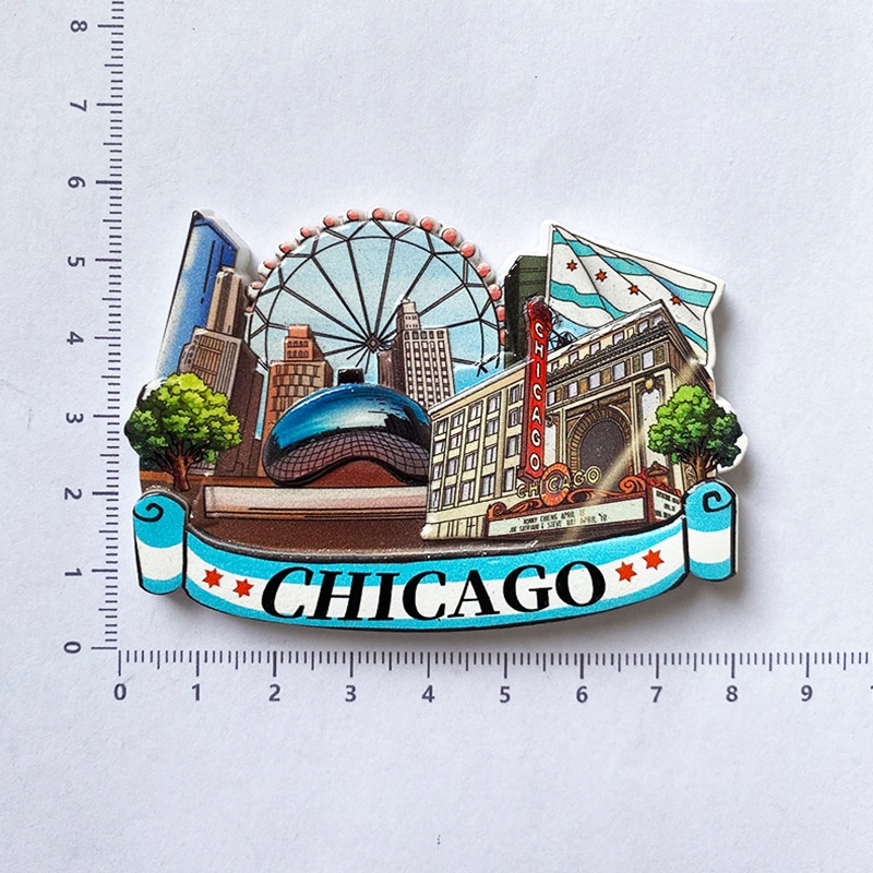 USA Fridge Magnets Ornament So - Home Decor Usa ulasan dan harga