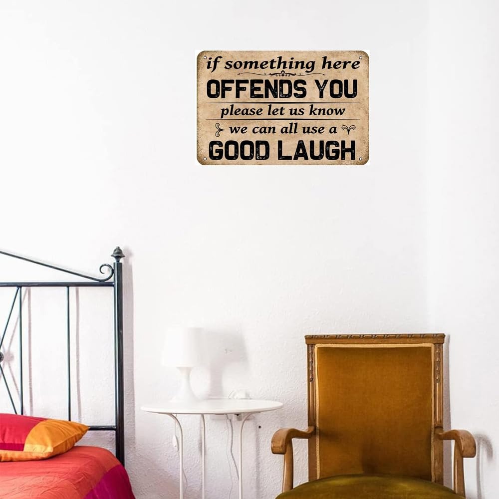 Custom 2D Flat Humorous Quote  - Home Decor Quotes ulasan dan harga