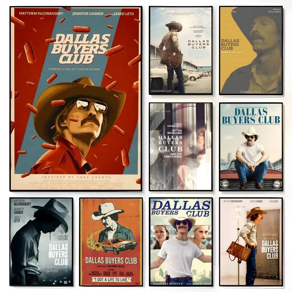 d-Dallas Buyers Club Poster Am - Home Decor Dallas ulasan dan harga