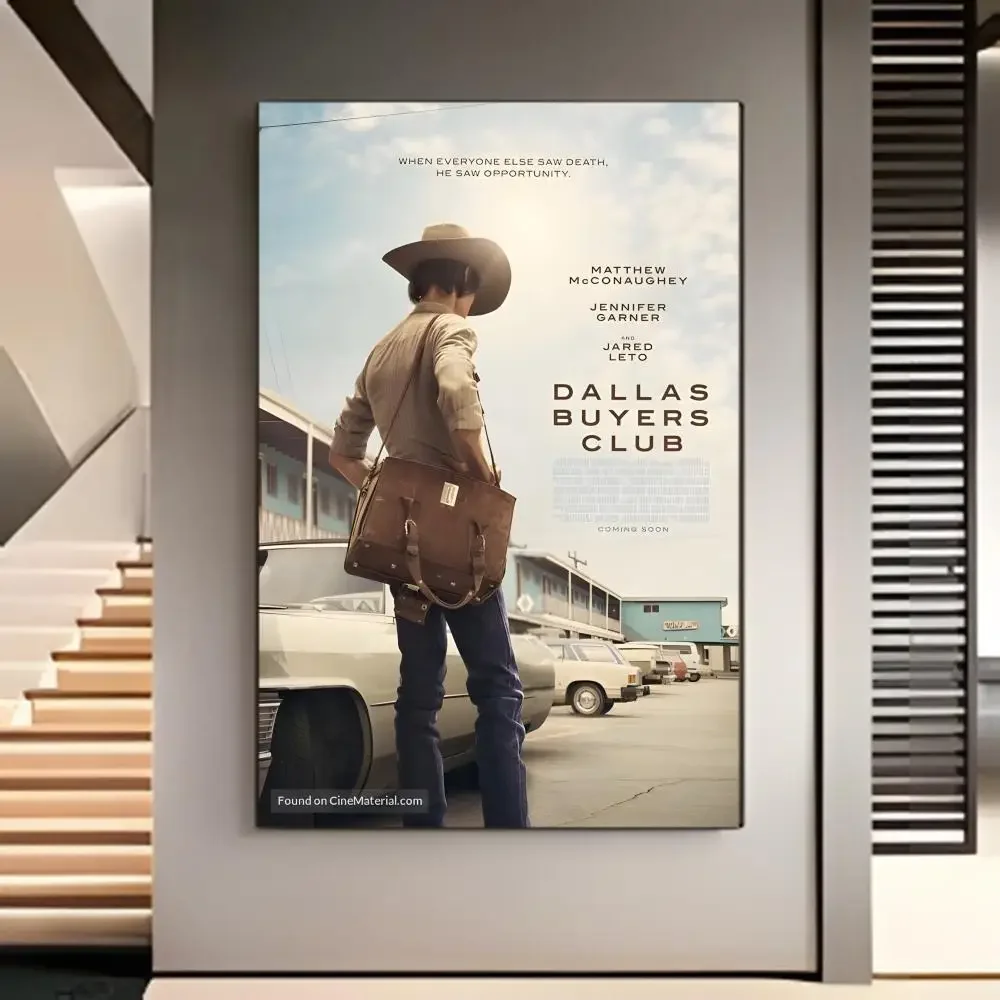 d-Dallas Buyers Club Poster Am - Home Decor Dallas ulasan dan harga