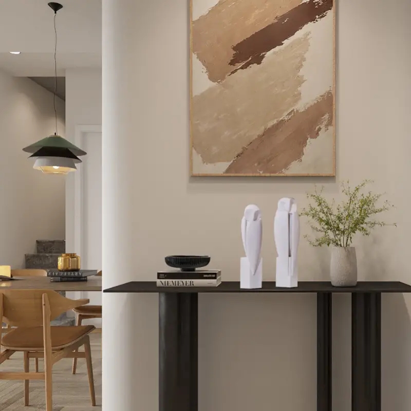 Minimalist Owll Statue Sculptu - Home Decor On Sale ulasan dan harga