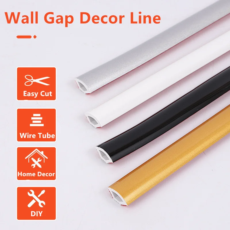 PVC Self-Adhesive Wall Concave - Home Decor Wall Molding ulasan dan harga