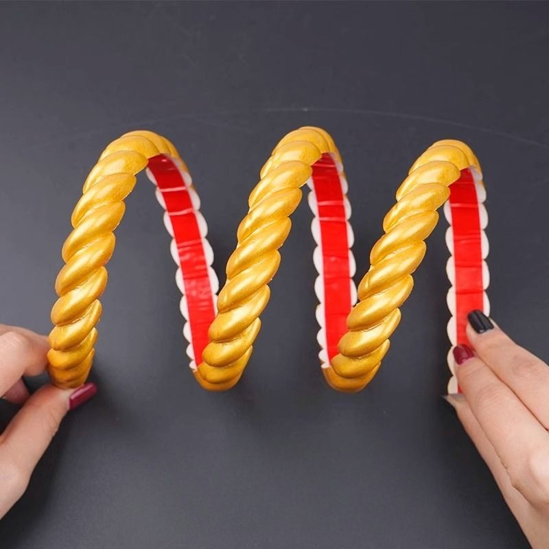 5m Home Decoration PVC Self-Ad - Home Decor Wall Molding ulasan dan harga