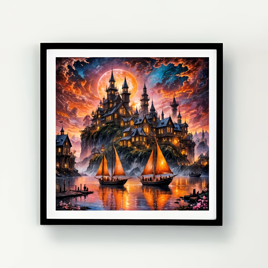 Castle Under The Full Moon Jig - Home Decor Under 500 ulasan dan harga