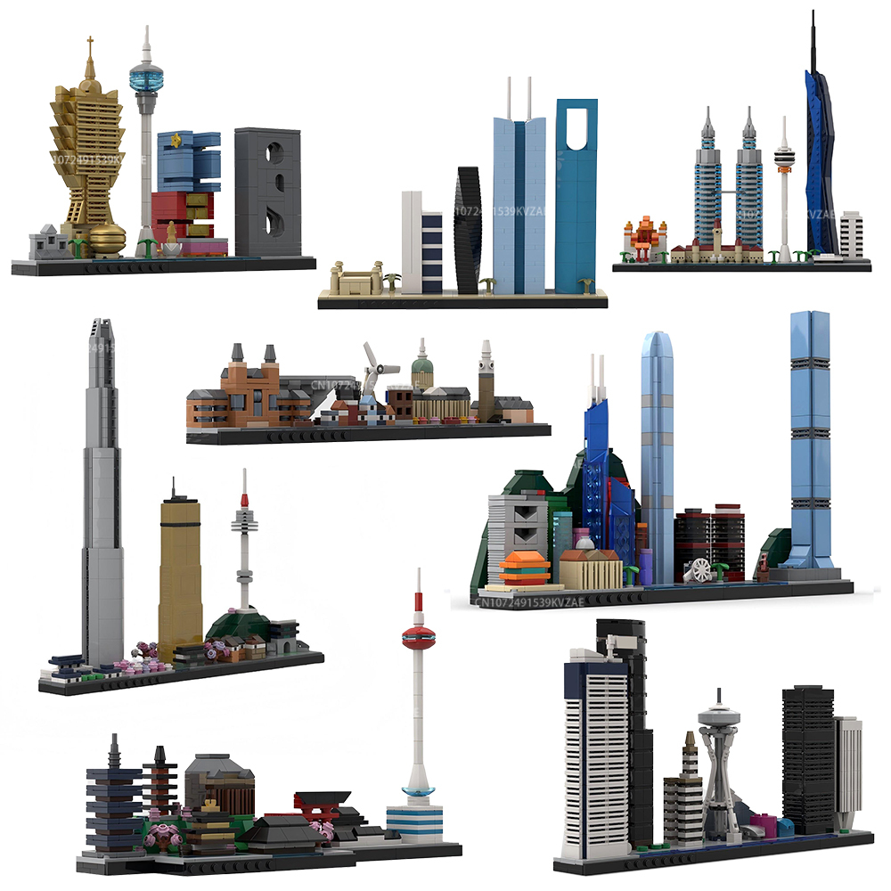 MOC City Skyline Famous Attrac - Home Decor Kuala Lumpur ulasan dan harga