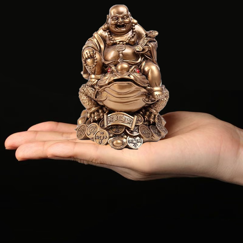 Resin Golden Cicada Maitreya B - Home Decor On Sale ulasan dan harga