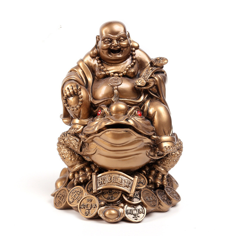 Resin Golden Cicada Maitreya B - Home Decor On Sale ulasan dan harga