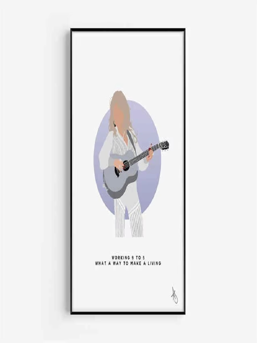 Aesthetic Rock Pop Music Quote - Home Decor Quotes ulasan dan harga